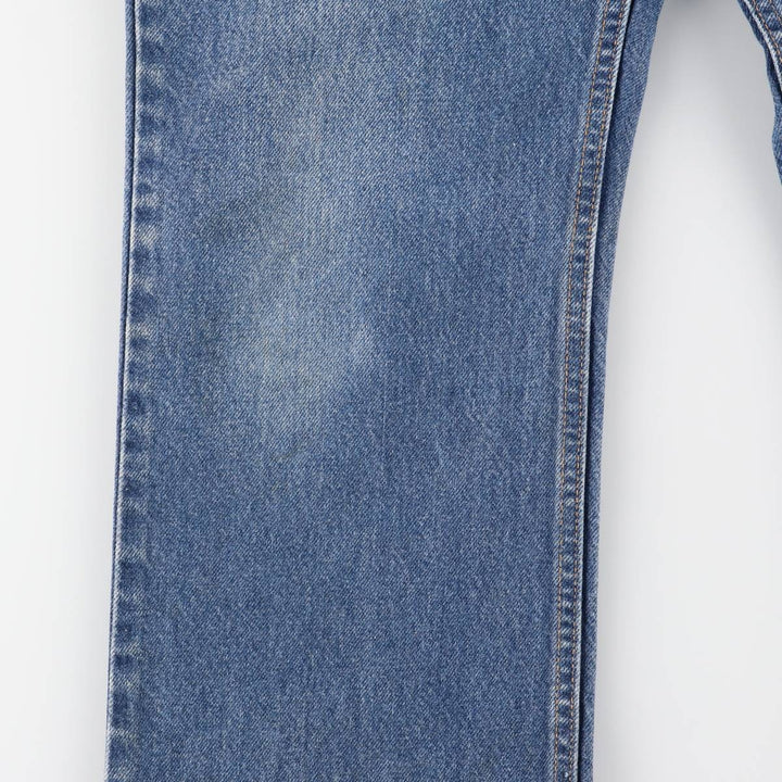 2000'S Levi's 00517-0217 Boot Cut Denim Pants, Made in USA, Men's Size 36 cotton blue type Vintage Second Hand