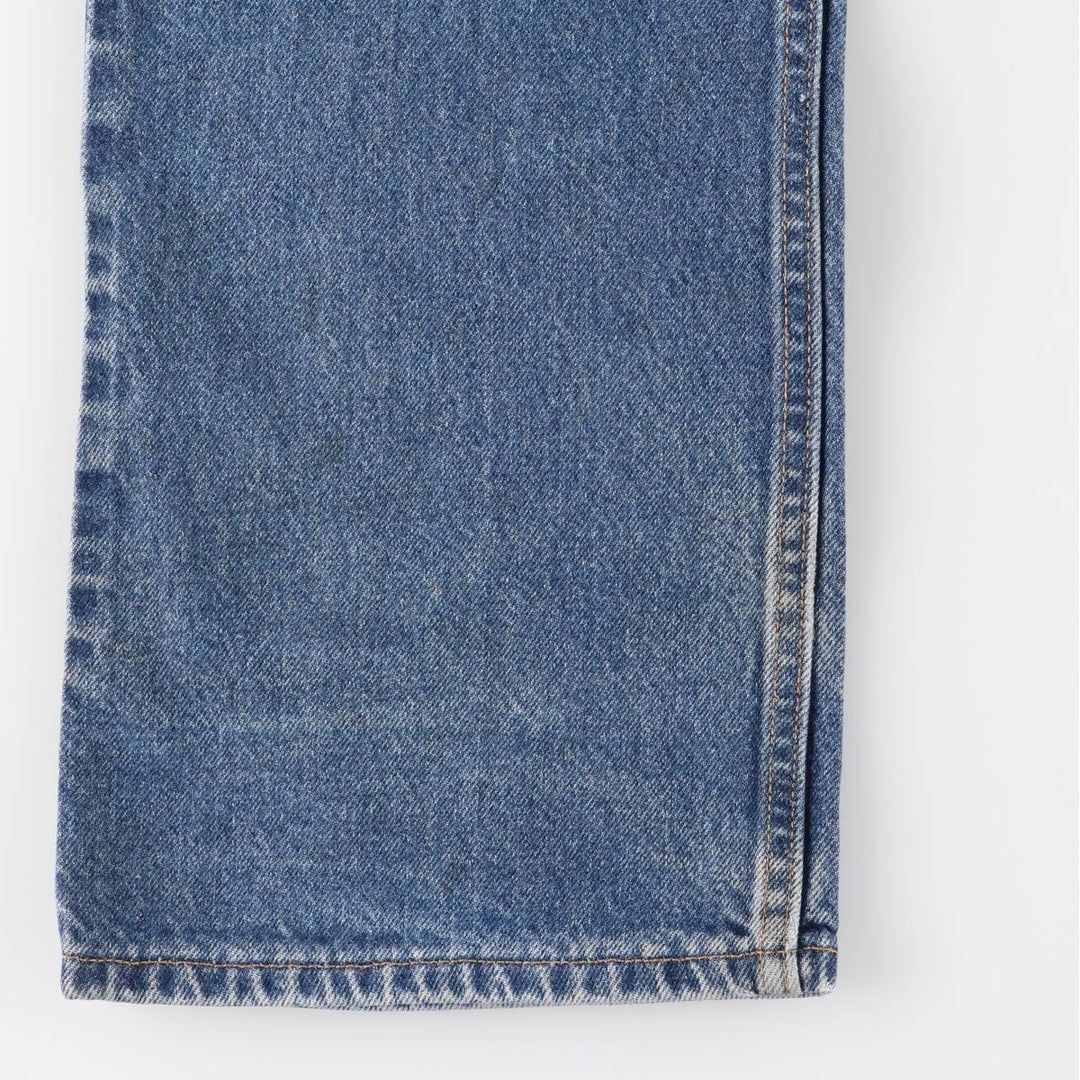 2000'S Levi's 00517-0217 Boot Cut Denim Pants, Made in USA, Men's Size 36 cotton blue type Vintage Second Hand