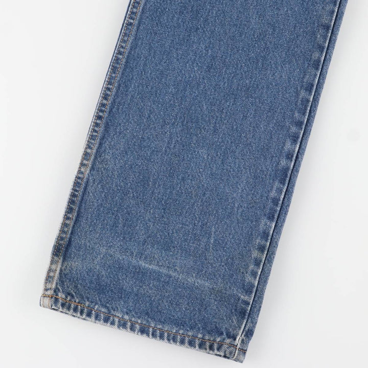 2000'S Levi's 00517-0217 Boot Cut Denim Pants, Made in USA, Men's Size 36 cotton blue type Vintage Second Hand