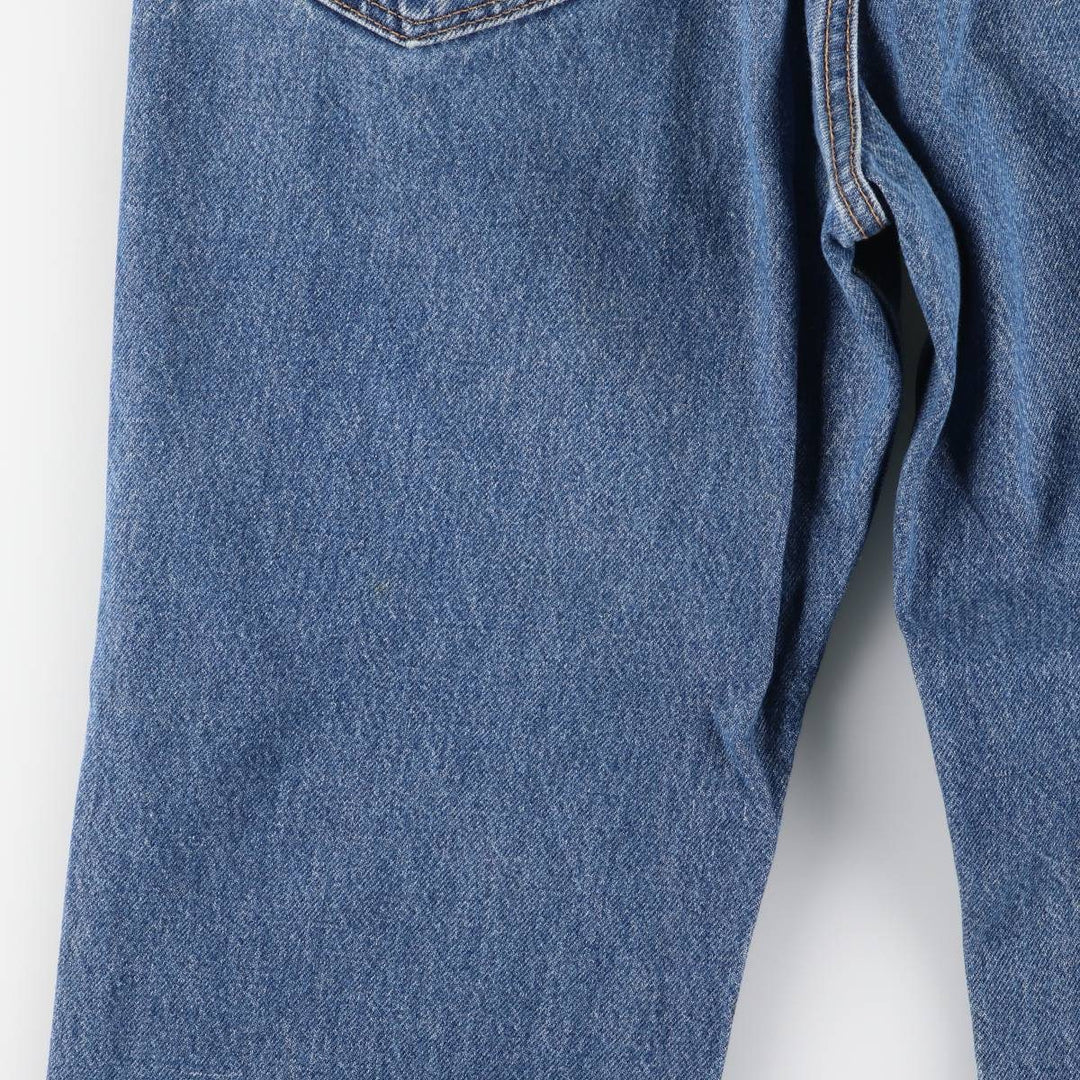 2000'S Levi's 00517-0217 Boot Cut Denim Pants, Made in USA, Men's Size 36 cotton blue type Vintage Second Hand