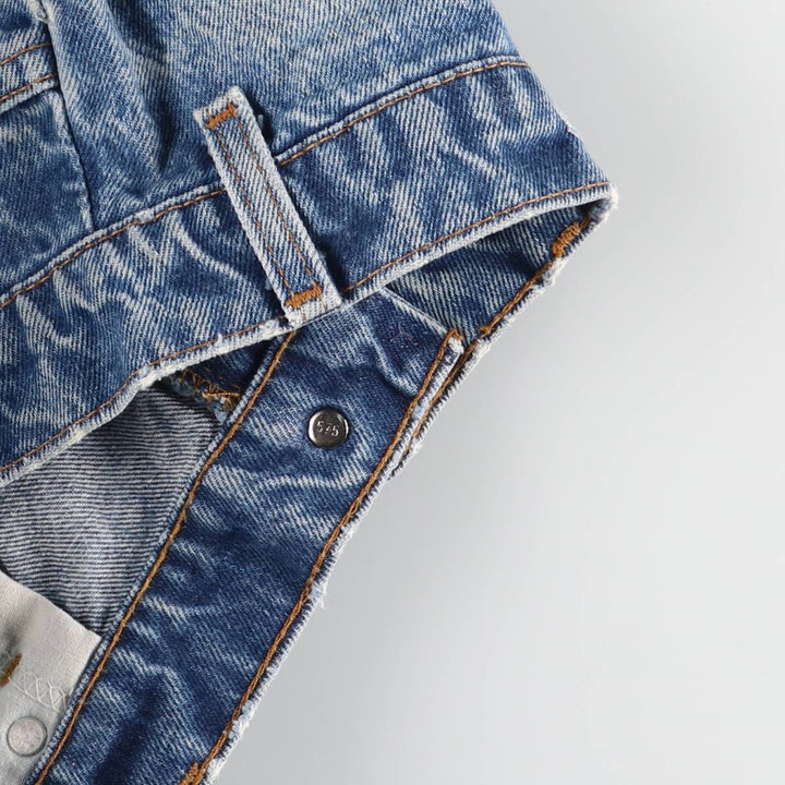 Vintage 80s-90'S Levi's 20517-0217 Bootcut Denim Pants, Made in USA, Men's Size 35 cotton blue type Vintage Second Hand