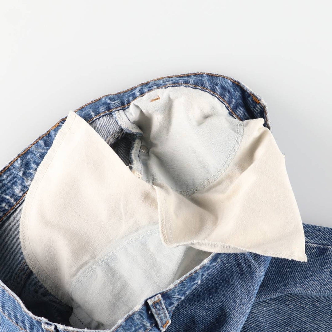 Vintage 80s-90'S Levi's 20517-0217 Bootcut Denim Pants, Made in USA, Men's Size 35 cotton blue type Vintage Second Hand