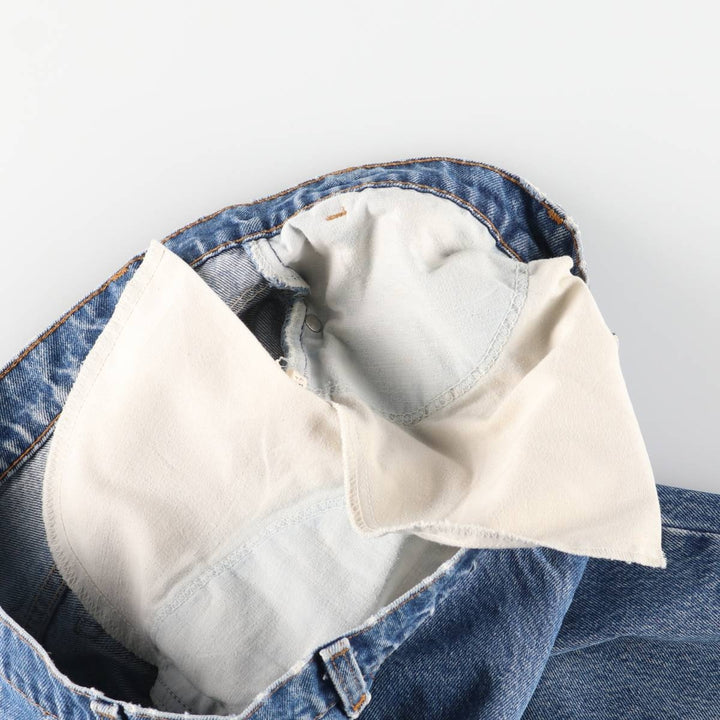 Vintage 80s-90'S Levi's 20517-0217 Bootcut Denim Pants, Made in USA, Men's Size 35 cotton blue type Vintage Second Hand