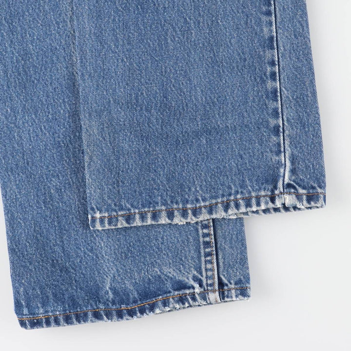 Vintage 80s-90'S Levi's 20517-0217 Bootcut Denim Pants, Made in USA, Men's Size 35 cotton blue type Vintage Second Hand