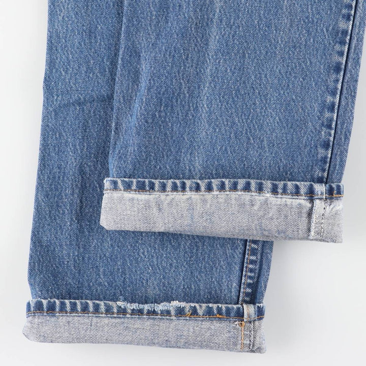 Vintage 80s-90'S Levi's 20517-0217 Bootcut Denim Pants, Made in USA, Men's Size 35 cotton blue type Vintage Second Hand
