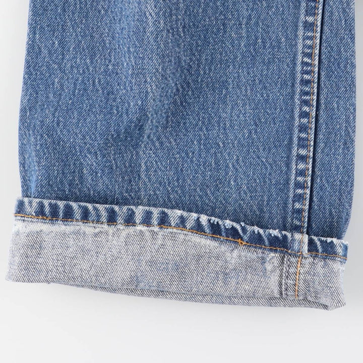 Vintage 80s-90'S Levi's 20517-0217 Bootcut Denim Pants, Made in USA, Men's Size 35 cotton blue type Vintage Second Hand