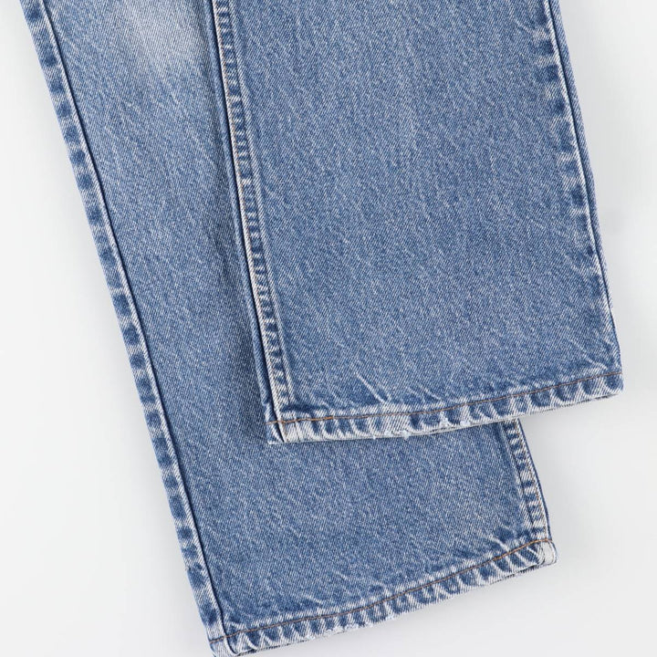 80s~90'S Levi's 20517-0217 Orange Tab Bootcut Denim Pants Made in USA Men's W32 Vintage cotton blue type Vintage Second Hand