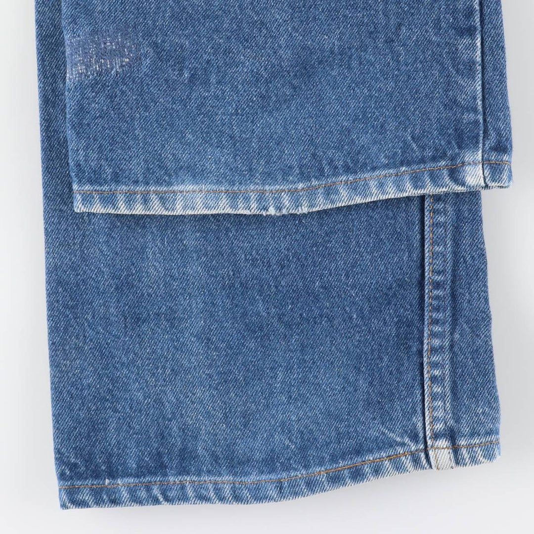 Vintage 80s-90'S Levi's 20517-0217 Orange Tab Bootcut Denim Pants, Made in USA, Men's Size 34 cotton blue type Vintage Second Hand