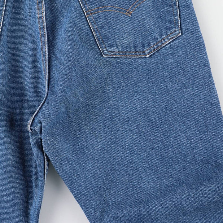 Vintage 80s-90'S Levi's 20517-0217 Orange Tab Bootcut Denim Pants, Made in USA, Men's Size 34 cotton blue type Vintage Second Hand