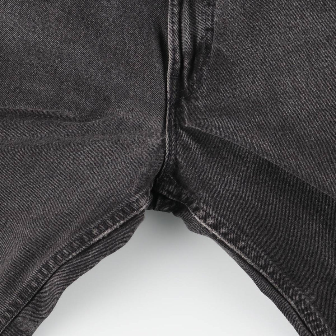90'S Levi's 560-0260 Black Denim Tapered Denim Pants, Made in the USA, Men's, Size W29, Vintage cotton black type Vintage Second Hand