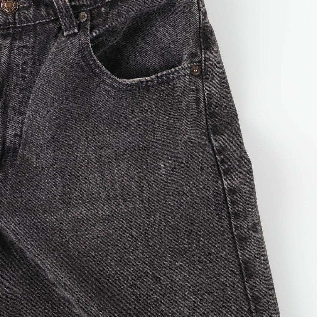 90'S Levi's 560-0260 Black Denim Tapered Denim Pants, Made in the USA, Men's, Size W29, Vintage cotton black type Vintage Second Hand