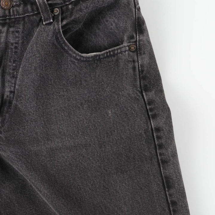 90'S Levi's 560-0260 Black Denim Tapered Denim Pants, Made in the USA, Men's, Size W29, Vintage cotton black type Vintage Second Hand