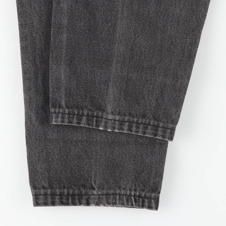 90'S Levi's 560-0260 Black Denim Tapered Denim Pants, Made in the USA, Men's, Size W29, Vintage cotton black type Vintage Second Hand