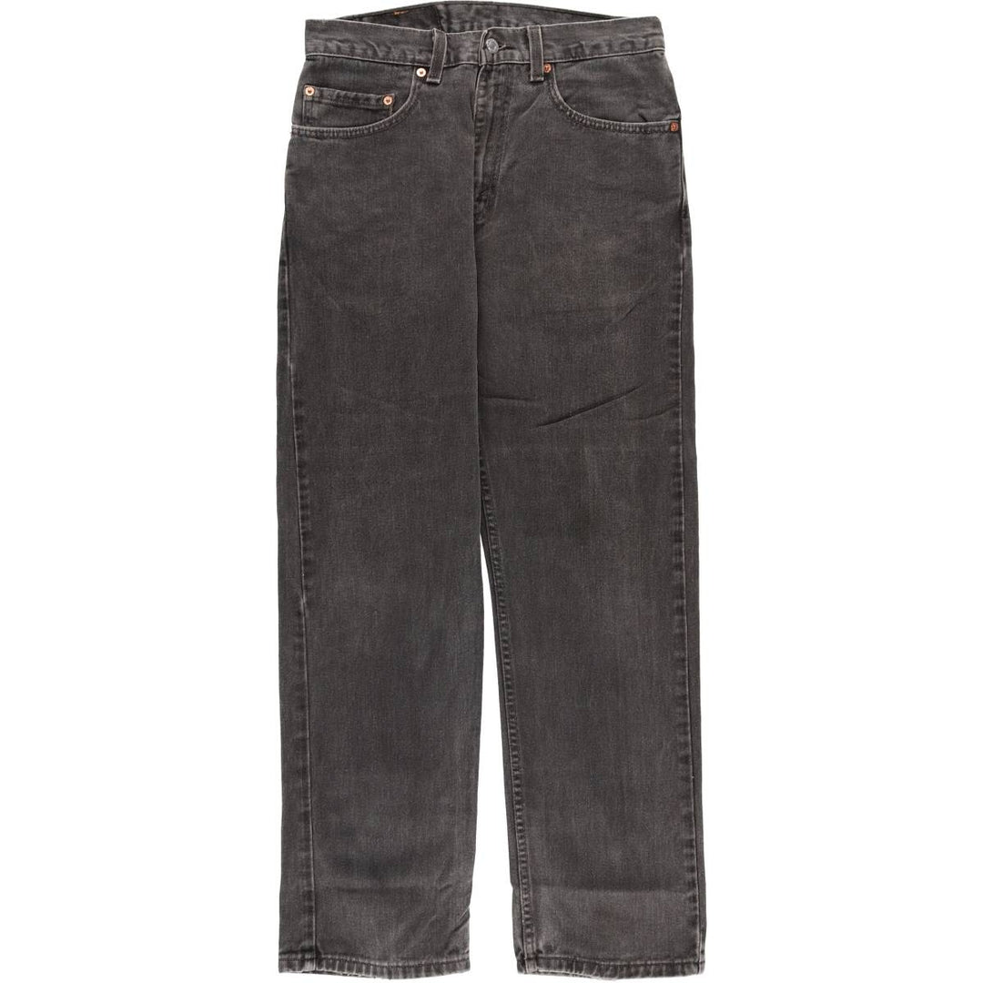 ~00'S Levi's 505 Black Denim Tapered Denim Pants Men's W30 equivalent unclear black type Vintage Second Hand