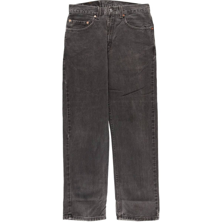 ~00'S Levi's 505 Black Denim Tapered Denim Pants Men's W30 equivalent unclear black type Vintage Second Hand