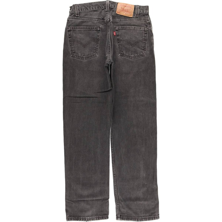 ~00'S Levi's 505 Black Denim Tapered Denim Pants Men's W30 equivalent unclear black type Vintage Second Hand