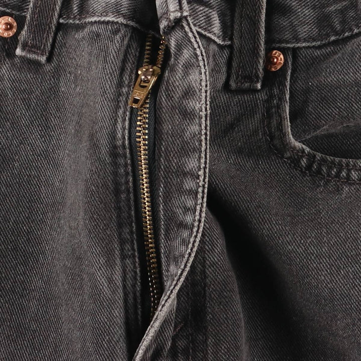 ~00'S Levi's 505 Black Denim Tapered Denim Pants Men's W30 equivalent unclear black type Vintage Second Hand