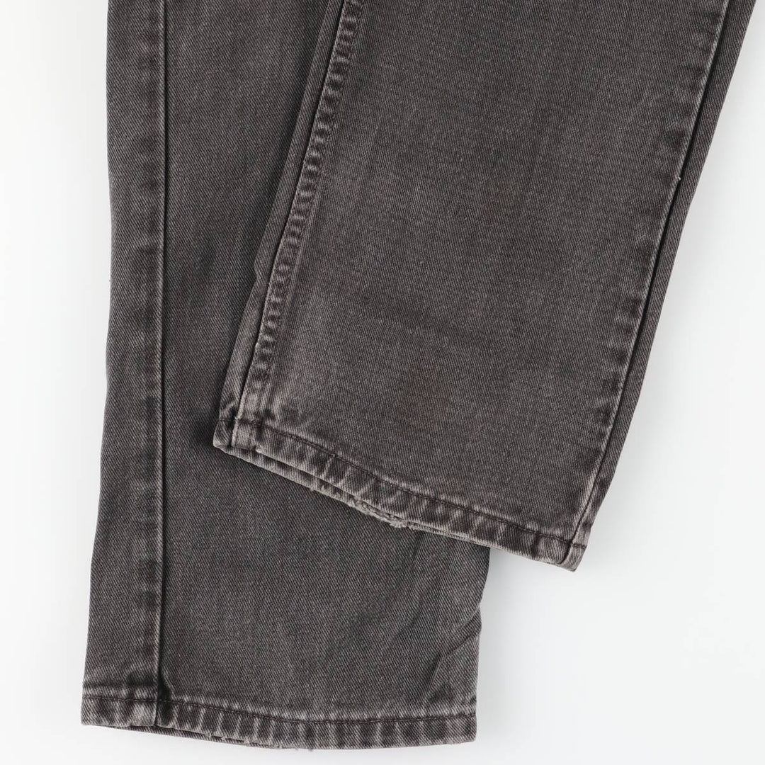 ~00'S Levi's 505 Black Denim Tapered Denim Pants Men's W30 equivalent unclear black type Vintage Second Hand