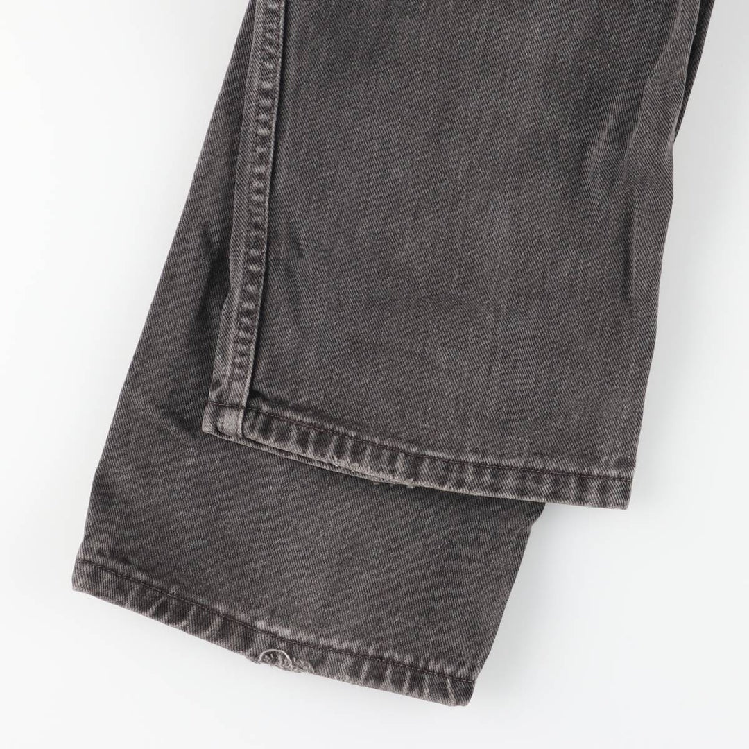 ~00'S Levi's 505 Black Denim Tapered Denim Pants Men's W30 equivalent unclear black type Vintage Second Hand