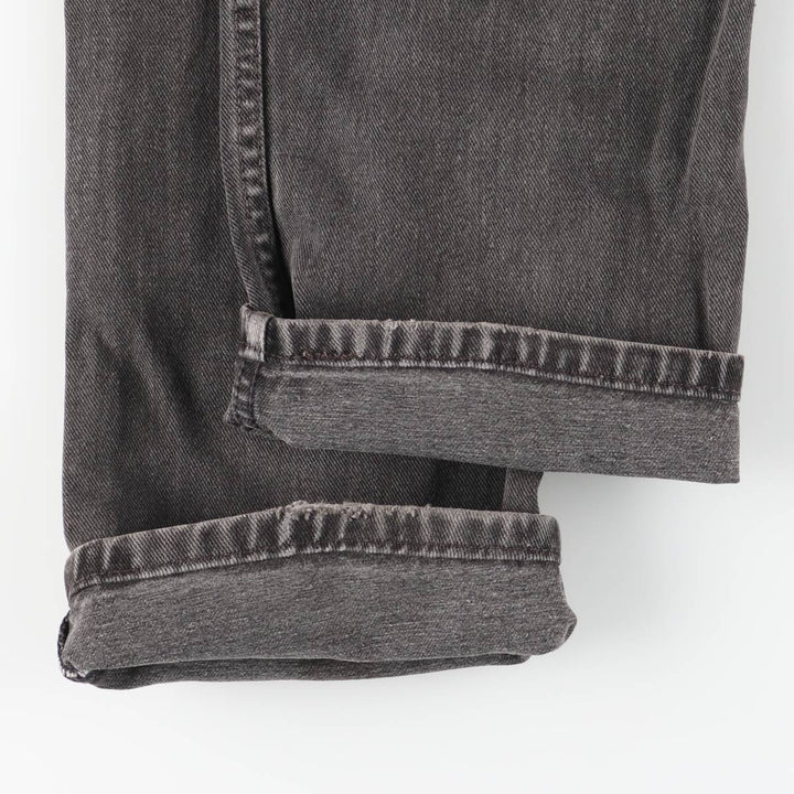 ~00'S Levi's 505 Black Denim Tapered Denim Pants Men's W30 equivalent unclear black type Vintage Second Hand