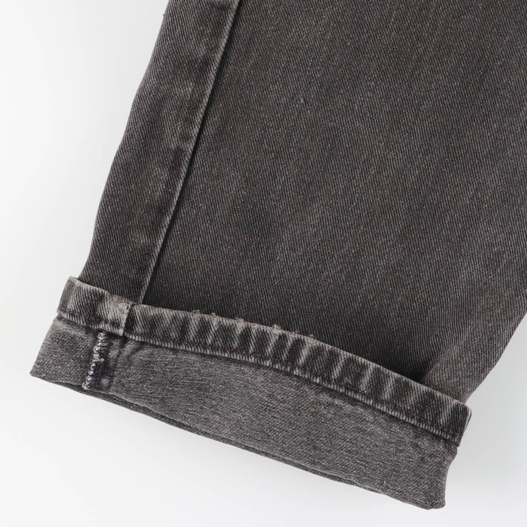 ~00'S Levi's 505 Black Denim Tapered Denim Pants Men's W30 equivalent unclear black type Vintage Second Hand