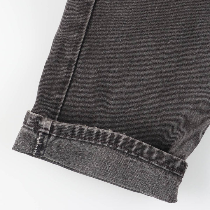~00'S Levi's 505 Black Denim Tapered Denim Pants Men's W30 equivalent unclear black type Vintage Second Hand