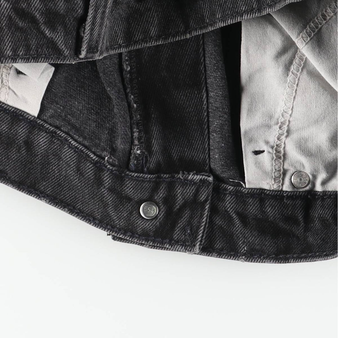 90'S Levi's 40505-4159 Orange Tab Black Denim Tapered Denim Pants, Made in USA, Men's Size 36 (Vintage) cotton black type Vintage Second Hand