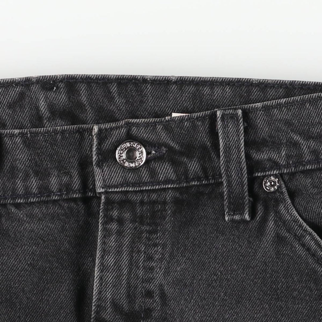 90'S Levi's 40505-4159 Orange Tab Black Denim Tapered Denim Pants, Made in USA, Men's Size 36 (Vintage) cotton black type Vintage Second Hand