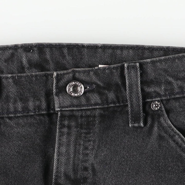 90'S Levi's 40505-4159 Orange Tab Black Denim Tapered Denim Pants, Made in USA, Men's Size 36 (Vintage) cotton black type Vintage Second Hand