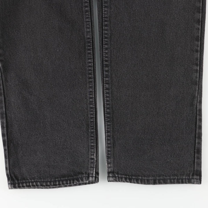 90'S Levi's 40505-4159 Orange Tab Black Denim Tapered Denim Pants, Made in USA, Men's Size 36 (Vintage) cotton black type Vintage Second Hand