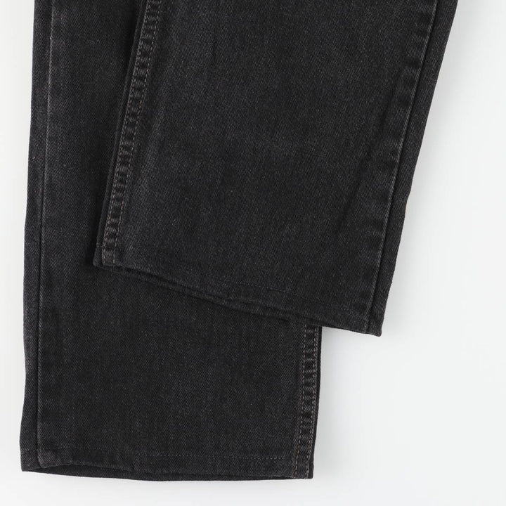 90'S Levi's 505-02600 Black Denim Tapered Denim Pants, Made in Canada, Men's, Size W33, Vintage cotton black type Vintage Second Hand
