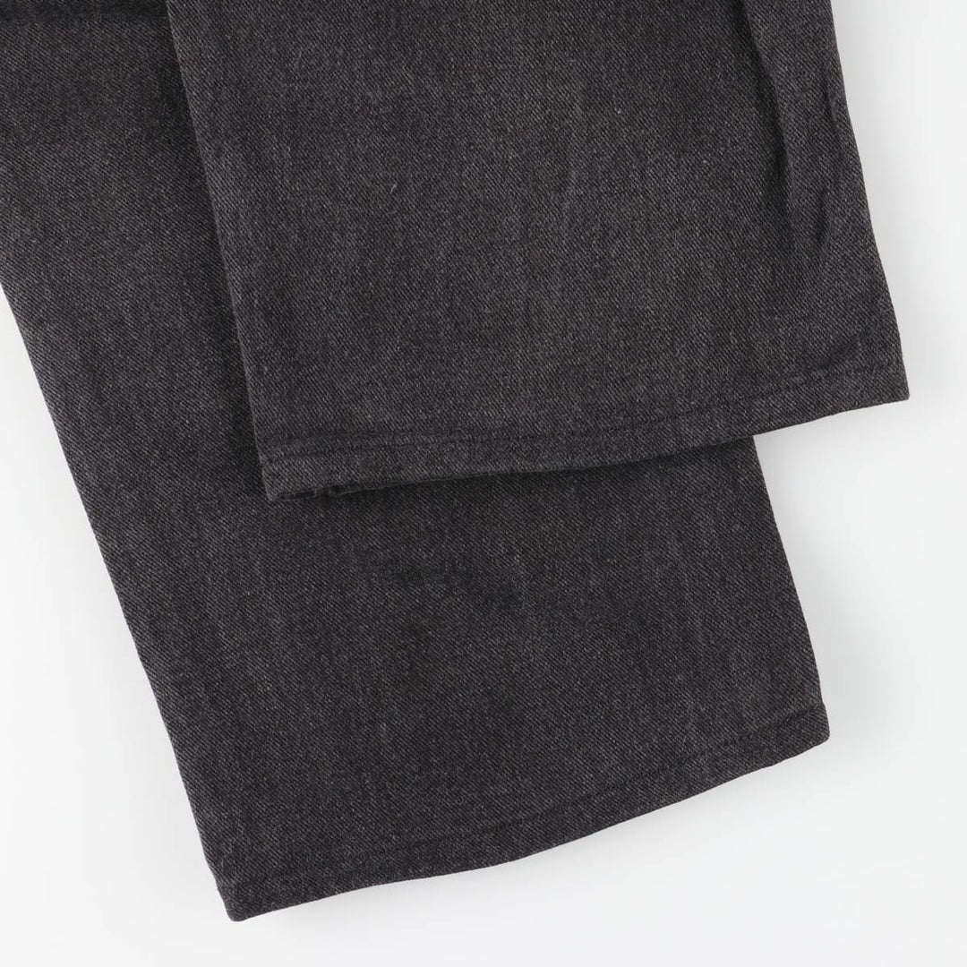 2000'S Levi's 505 Regular Fit Straight Leg Black Denim Tapered Denim Pants, Made in USA, Men's Size 34 cotton black type Vintage Second Hand