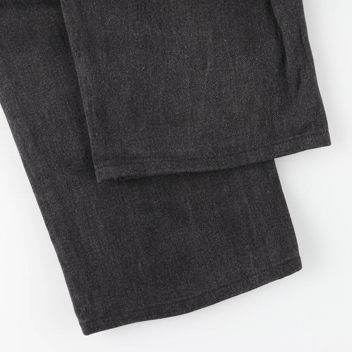 2000'S Levi's 505 Regular Fit Straight Leg Black Denim Tapered Denim Pants, Made in USA, Men's Size 34 cotton black type Vintage Second Hand