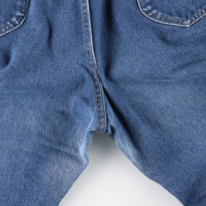Vintage 1980'S Lee Riders tapered denim pants, made in the USA, women's size L (w30). cotton blue type Vintage Second Hand