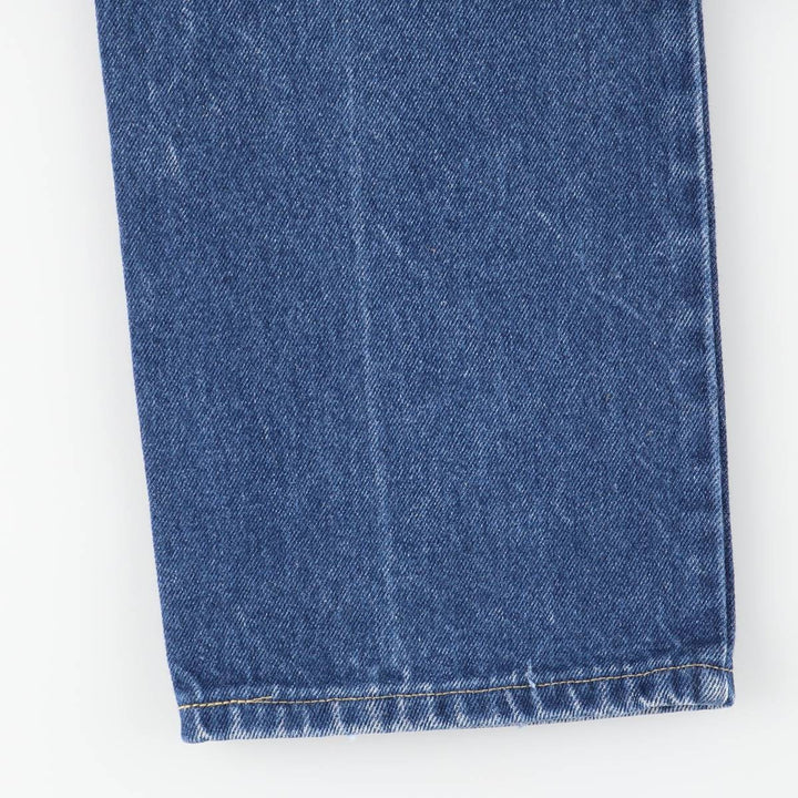 Vintage 1980'S Lee Riders tapered denim pants, made in the USA, women's size L (w30). cotton blue type Vintage Second Hand