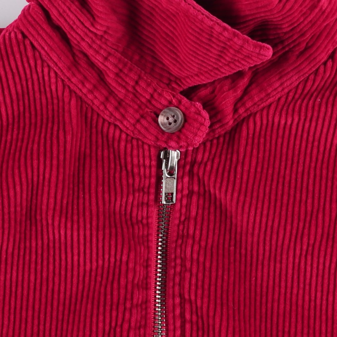 Ralph Lauren LAUREN Long Sleeve Corduroy Shirt, Women's Size L cotton red type Vintage Second Hand