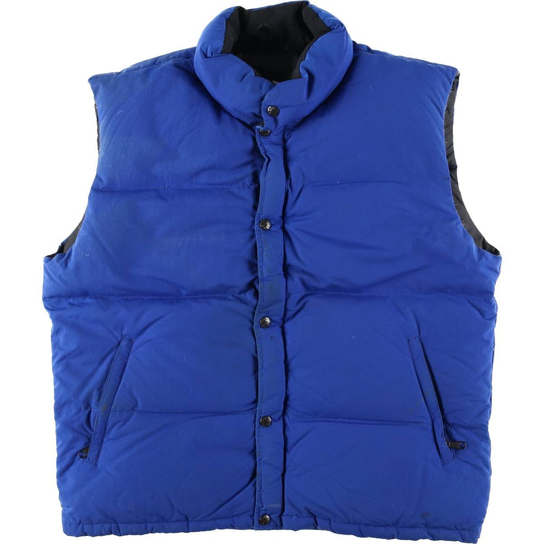 90s-00'S Vintage The North Face Down Vest, Men's XL Nylon blue type Vintage Second Hand