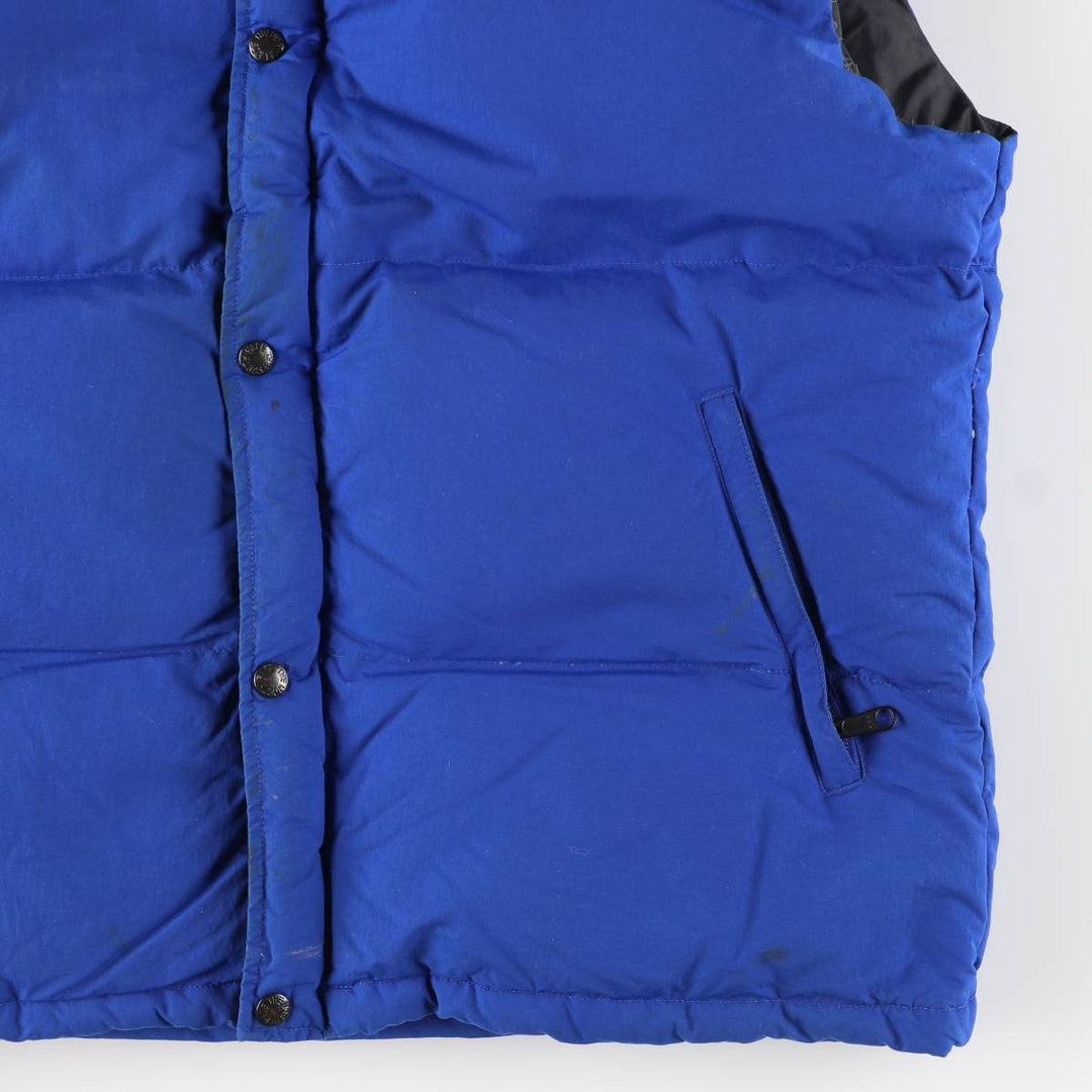 90s-00'S Vintage The North Face Down Vest, Men's XL Nylon blue type Vintage Second Hand