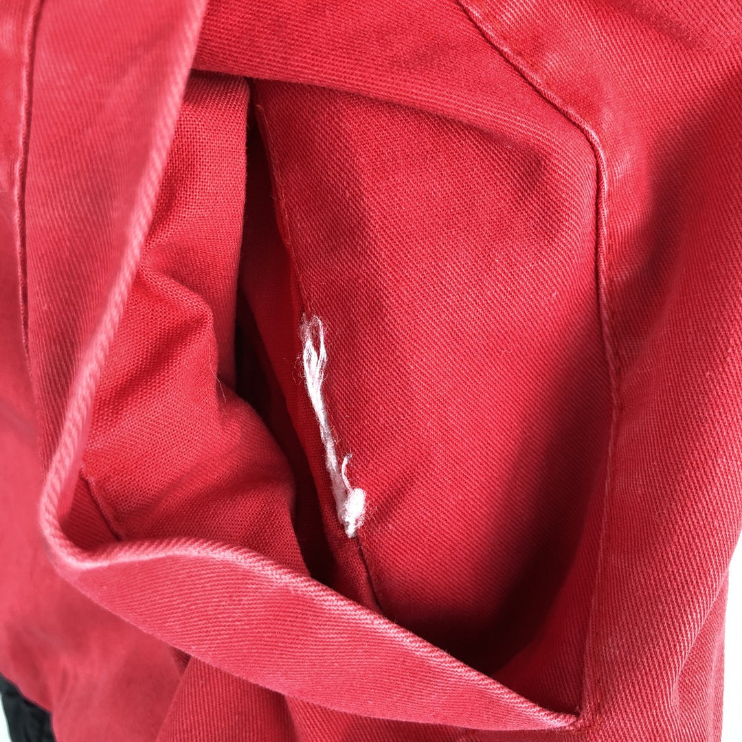 Marlboro Back Logo Reversible Cotton Blouson Men's Size L unclear black type Vintage Second Hand