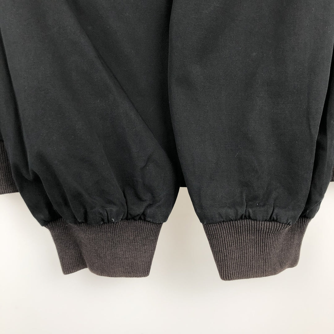 Marlboro Back Logo Reversible Cotton Blouson Men's Size L unclear black type Vintage Second Hand