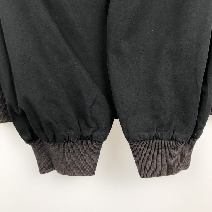 Marlboro Back Logo Reversible Cotton Blouson Men's Size L unclear black type Vintage Second Hand