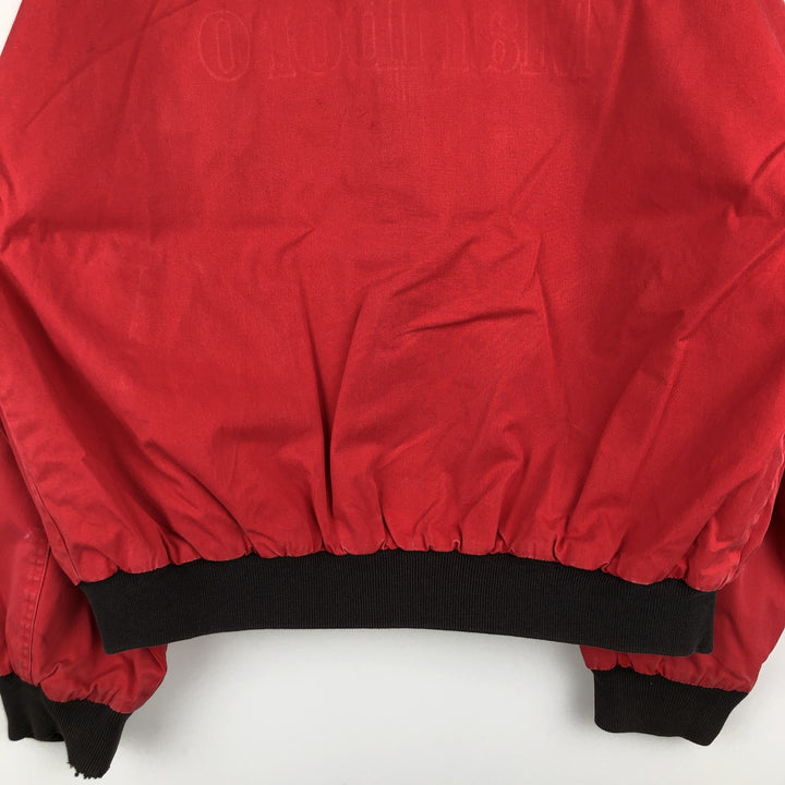 Marlboro Back Logo Reversible Cotton Blouson Men's Size L unclear black type Vintage Second Hand