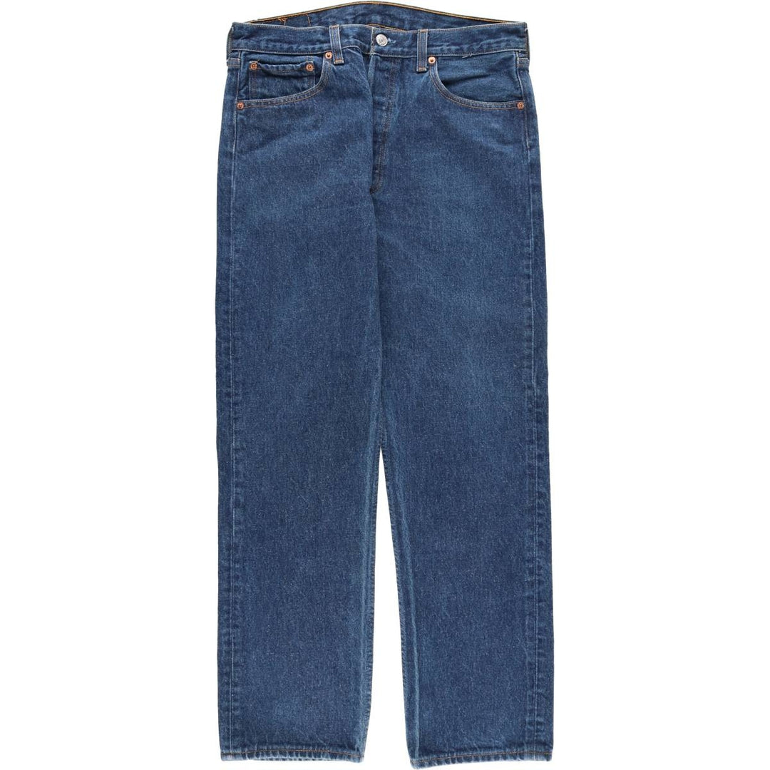 90s-00'S Vintage Levi's 501 Straight Denim Pants, Men's Size W32 unclear blue type Vintage Second Hand