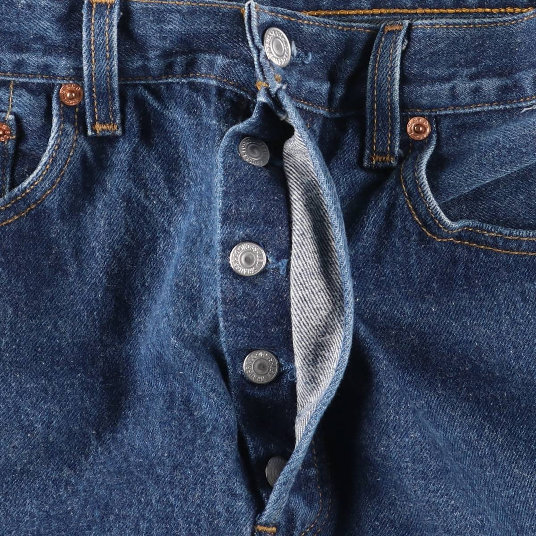 90s-00'S Vintage Levi's 501 Straight Denim Pants, Men's Size W32 unclear blue type Vintage Second Hand