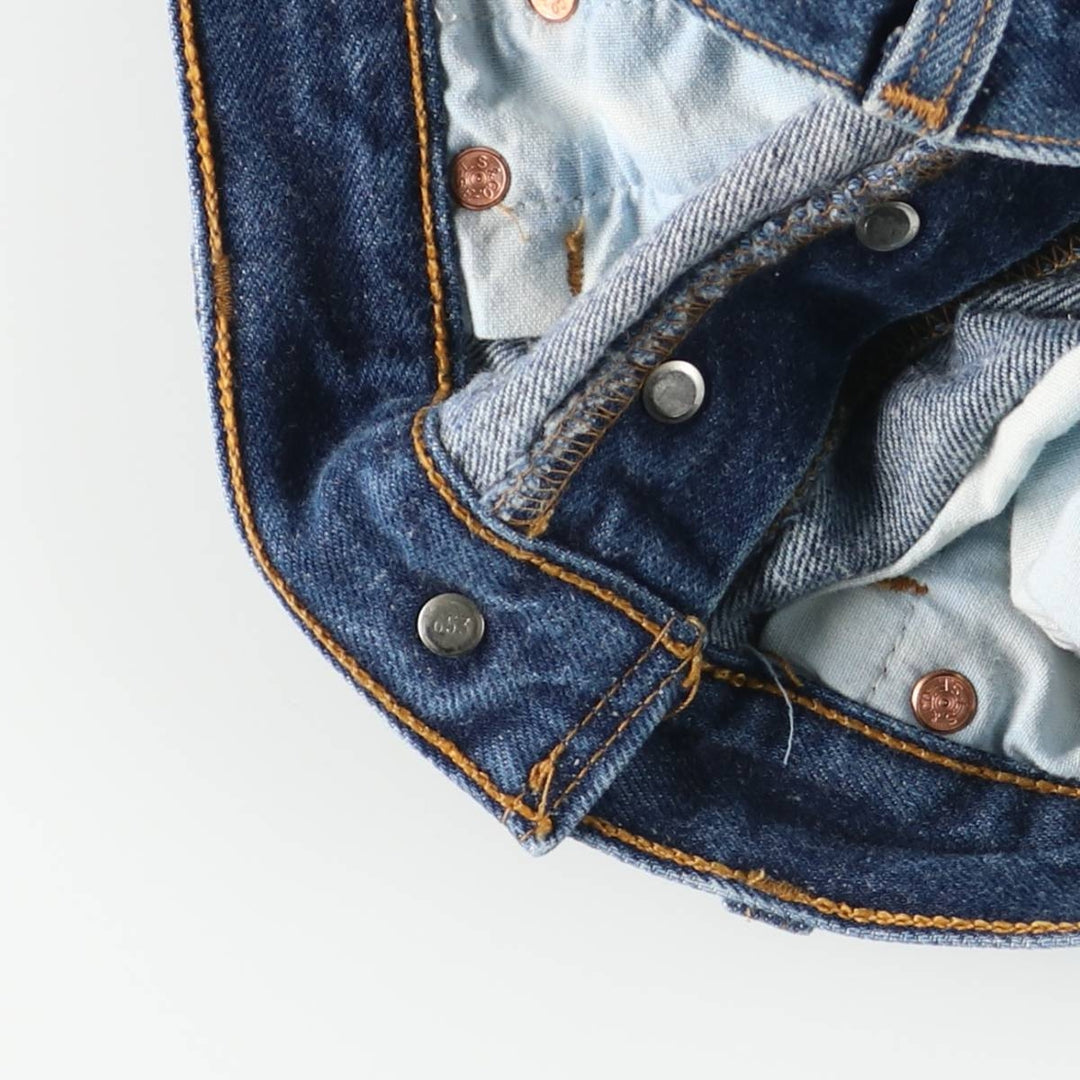 90s-00'S Vintage Levi's 501 Straight Denim Pants, Men's Size W32 unclear blue type Vintage Second Hand