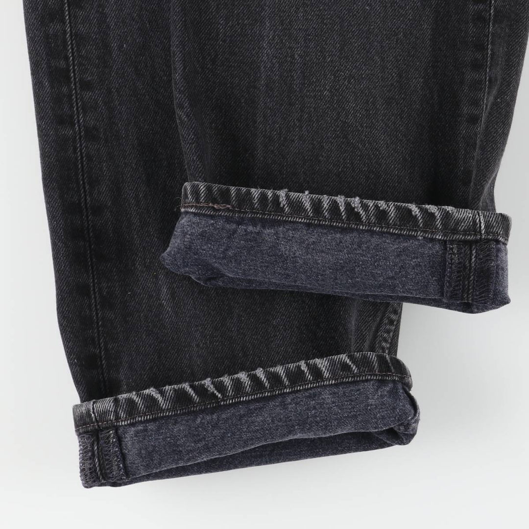 2000'S Levi's 501-0660 Black Denim Straight Leg Denim Pants, Men's Size W28 cotton black type Vintage Second Hand