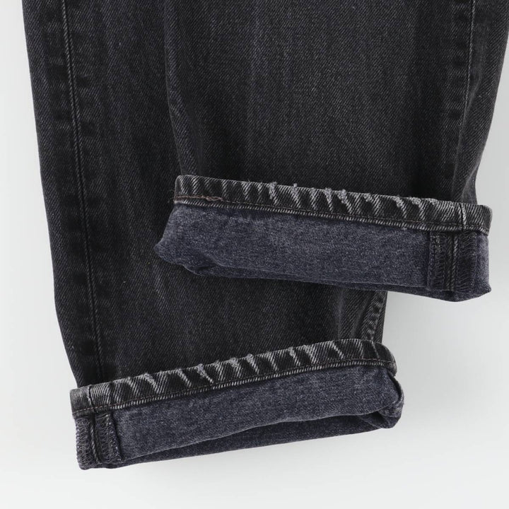 2000'S Levi's 501-0660 Black Denim Straight Leg Denim Pants, Men's Size W28 cotton black type Vintage Second Hand