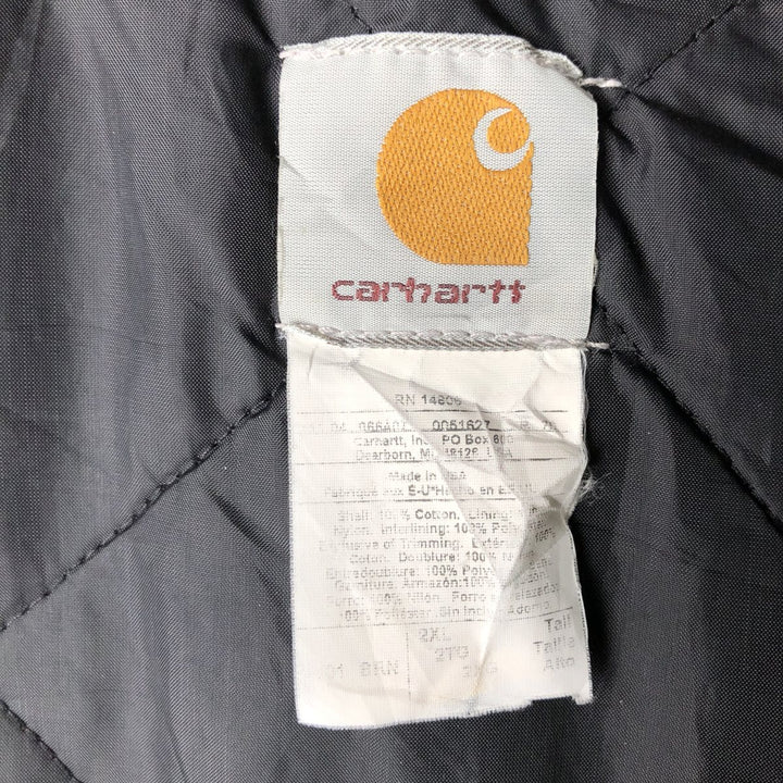 Carhartt Classic Duck Vest, Men's XXL cotton brown type Vintage Second Hand