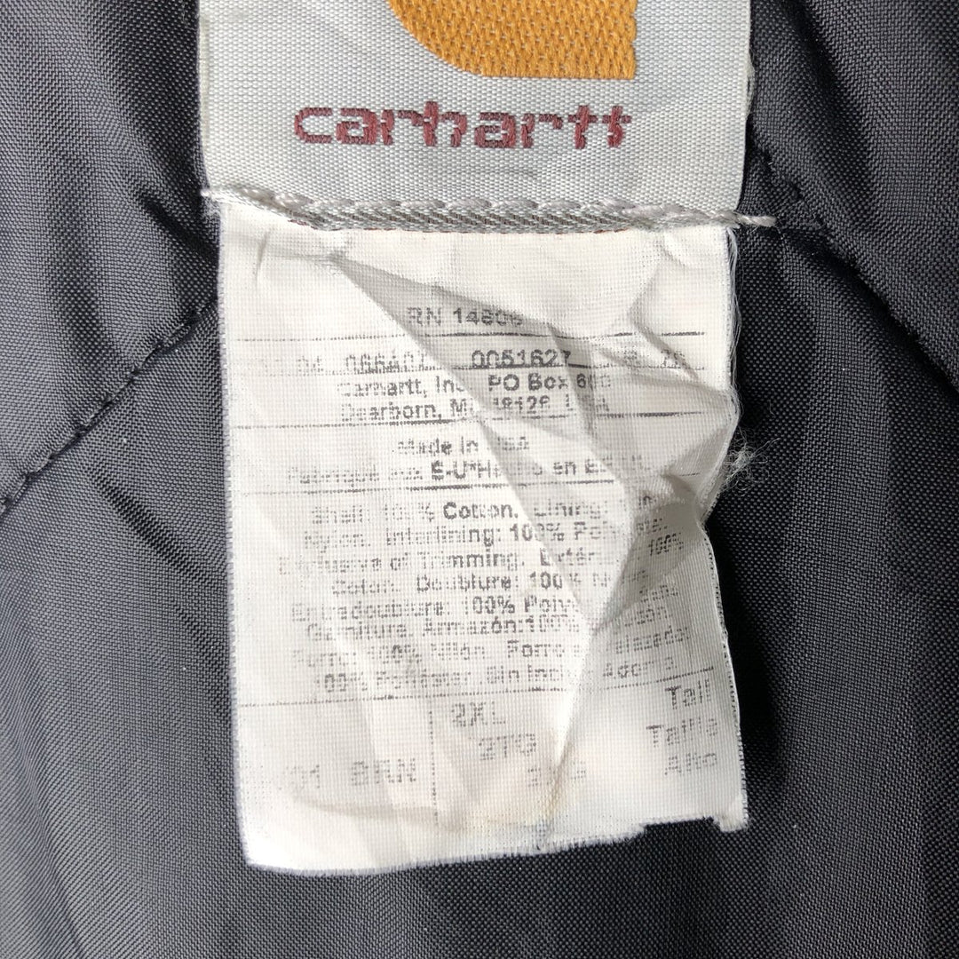 Carhartt Classic Duck Vest, Men's XXL cotton brown type Vintage Second Hand