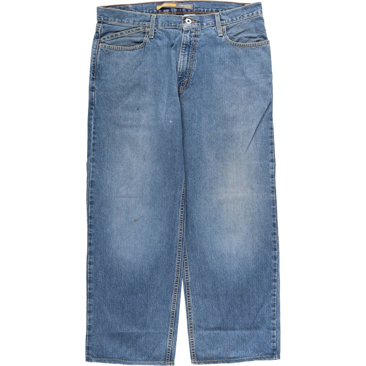 2000'S Levi's Silver Tab Low+Loose Straight Denim Pants, Men's Size W37 cotton blue type Vintage Second Hand
